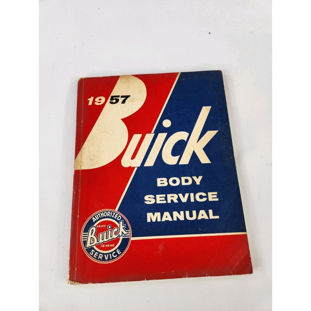 1957 BUICK BODY SERVICE MANUAL Vintage Original Century Road master Special Book
